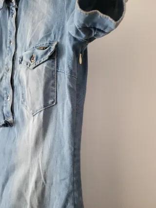 Vestido tejano corto