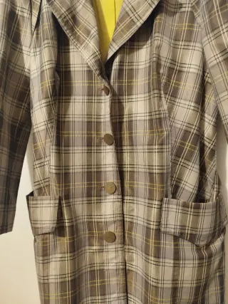 Gabardina cuadros apriori