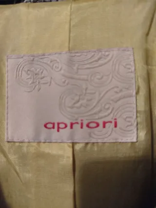 Gabardina cuadros apriori