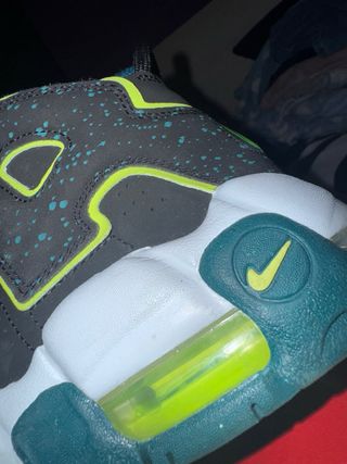 Nike Air Uptempo Gris y Turquesa