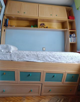 DORMITORIO JUVENIL COMPLETO