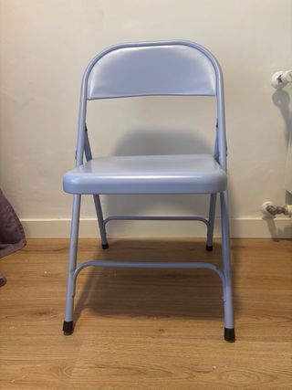 Juego 4 Sillas Plegables Metal