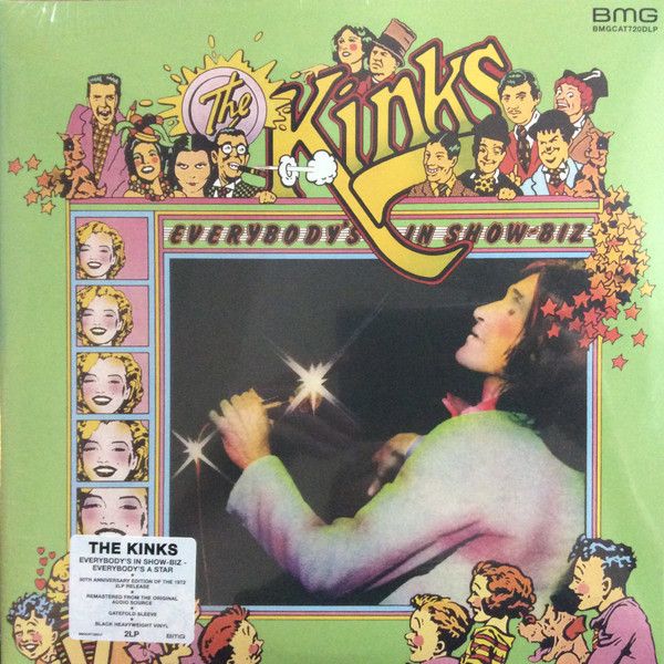 The Kinks 2LP Vinilo 180g Everybody's In Showb