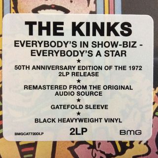 The Kinks 2LP Vinilo 180g Everybody's In Showb
