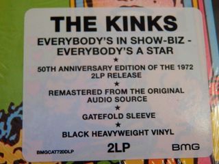 The Kinks 2LP Vinilo 180g Everybody's In Showb