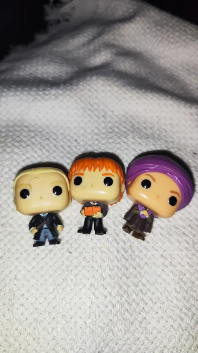 Lote 3 Funkos Harry Potter