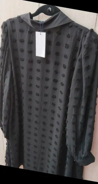 Vestido OVS negro talla XXL