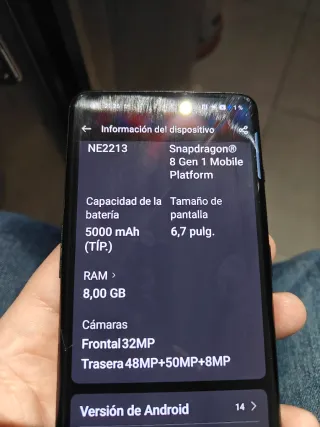 OnePlus 10 Pro Negro