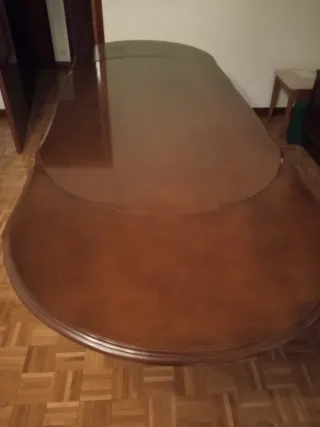 Mesa de comedor extensible