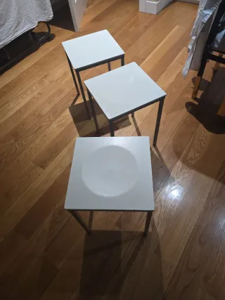 Silla Negra y plateada Tengo 3 iguales