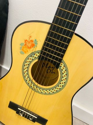 Guitarra Infantil con Funda Negra