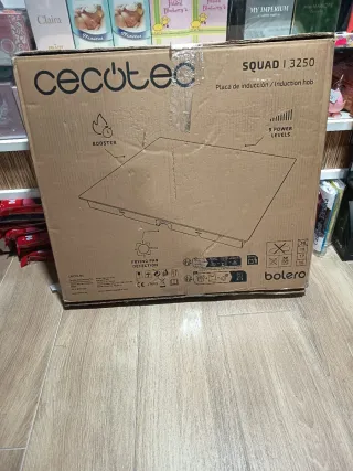 Placa de inducción Cecotec SQUAD 1 3250