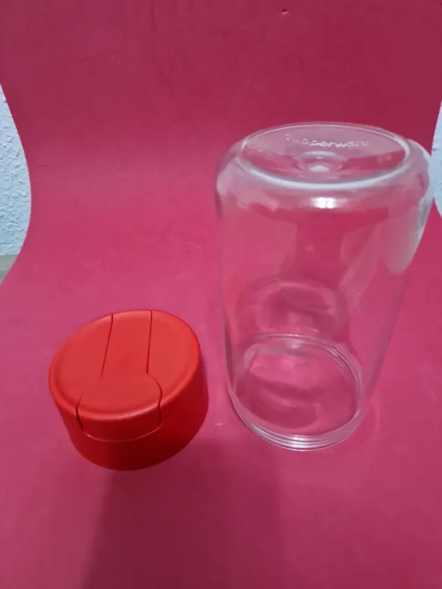 Aceitera dosificador tapa roja