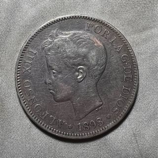 Moneda 5 Pesetas 1871