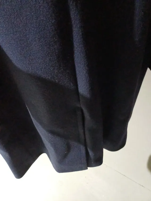 Abrigo Cruzado Azul Marino