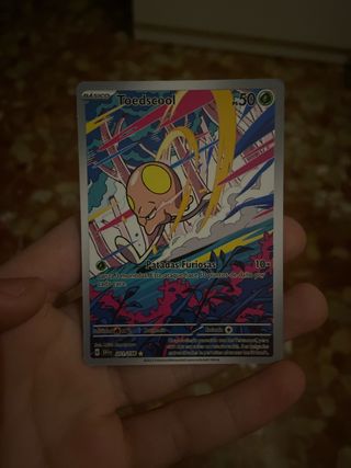 Carta Pokémon Toedscool Básico 50 PS
