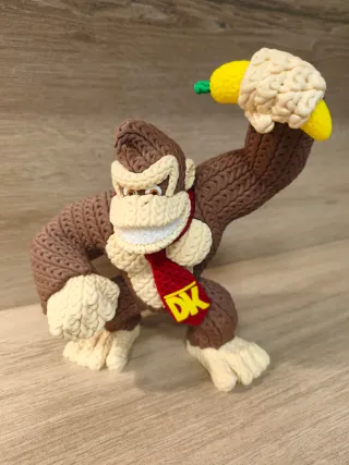 Figura Donkey Kong impresa 3D