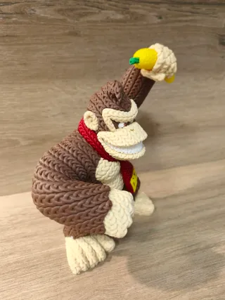 Figura Donkey Kong impresa 3D