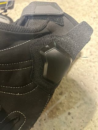 Guantes de Moto Cuirassier Negros y Azules