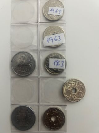 50 céntimos España 1963