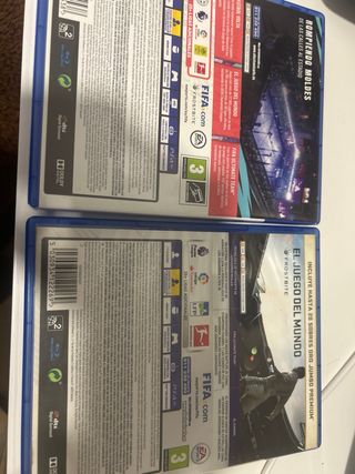 PS4 FIFA 20 y FIFA 18