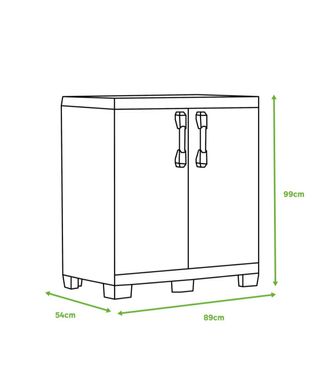 Armario Keter Pro XL Negro/Plata