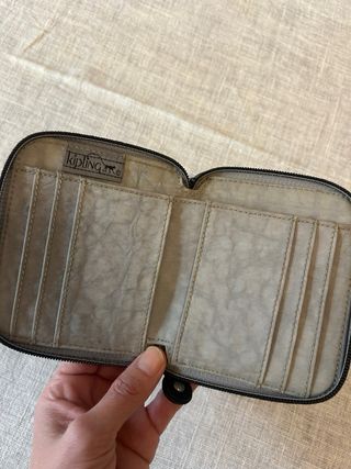 Cartera/Monedero Gris Kipling