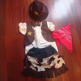 Disfraz Sheriff. Vaquera 5 años