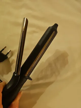 Tenacillas GHD Negro/Plateado