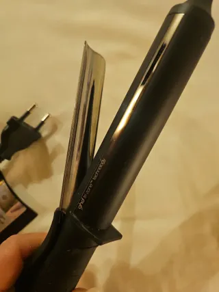 Tenacillas GHD Negro/Plateado