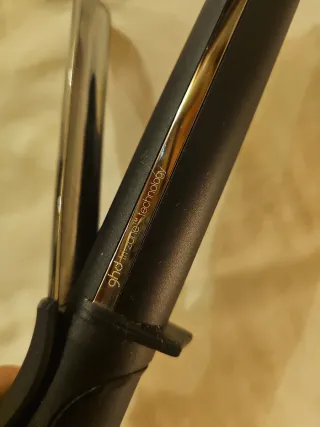 Tenacillas GHD Negro/Plateado