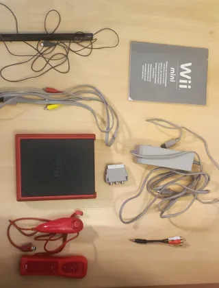 Nintendo Wii Mini Rossa