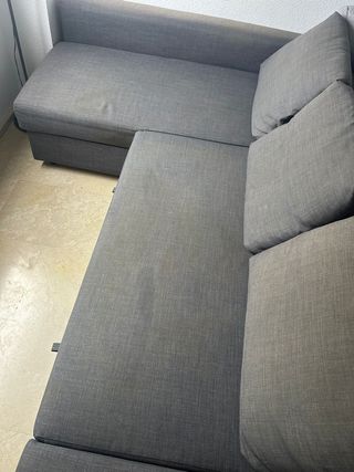 Sofá Cama 3 Plazas Friheten Ikea Gris