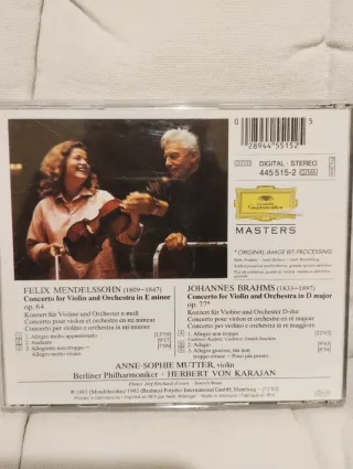 Anne-Sophie Mutter Lote 2cd's