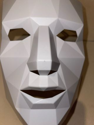 Máscara de Carnaval Blanca Nueva