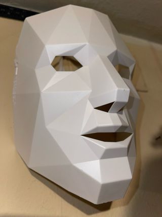 Máscara de Carnaval Blanca Nueva