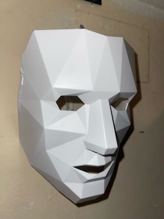 Máscara de Carnaval Blanca Nueva