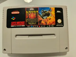 Desert Strike SNES ORIGINAL ESP