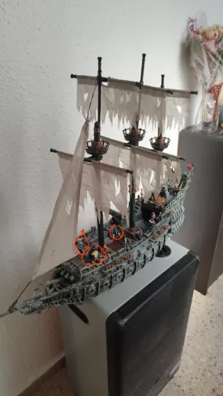 Barco Holandes herrante mega blocks