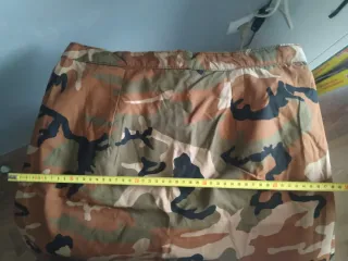 Disfraz militar camuflaje con falda