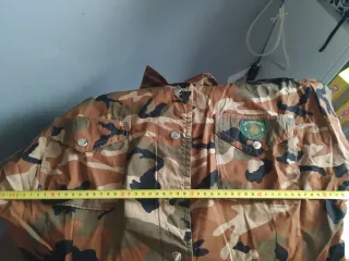 Disfraz militar camuflaje con falda