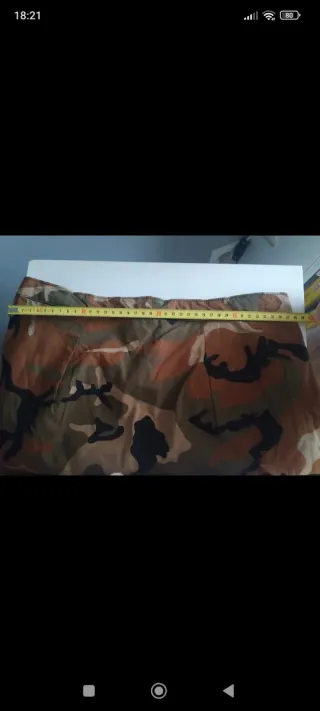 Disfraz militar camuflaje con falda