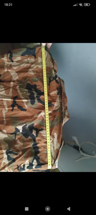 Disfraz militar camuflaje con falda