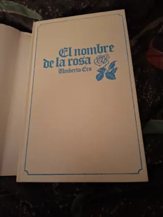 El Nombre de la Rosa.