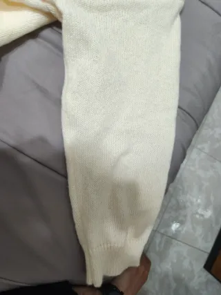 Maglione intrecciato bicolore 2XL