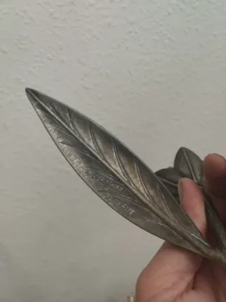 Cenicero Flor Vintage Metal