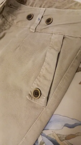 Pantaloni ragazza BSK tg 36 beige