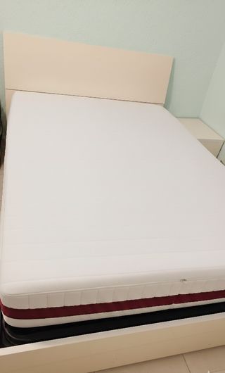 Canapé 1.35cm + Colchón + 2 Mesitas