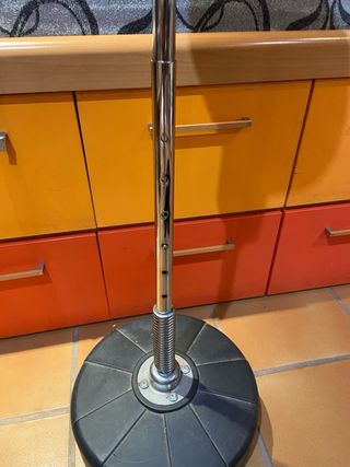 Saco de boxeo ajustable rojo