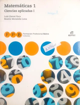 FPB Ciencias aplicadas I - Matemáticas 1